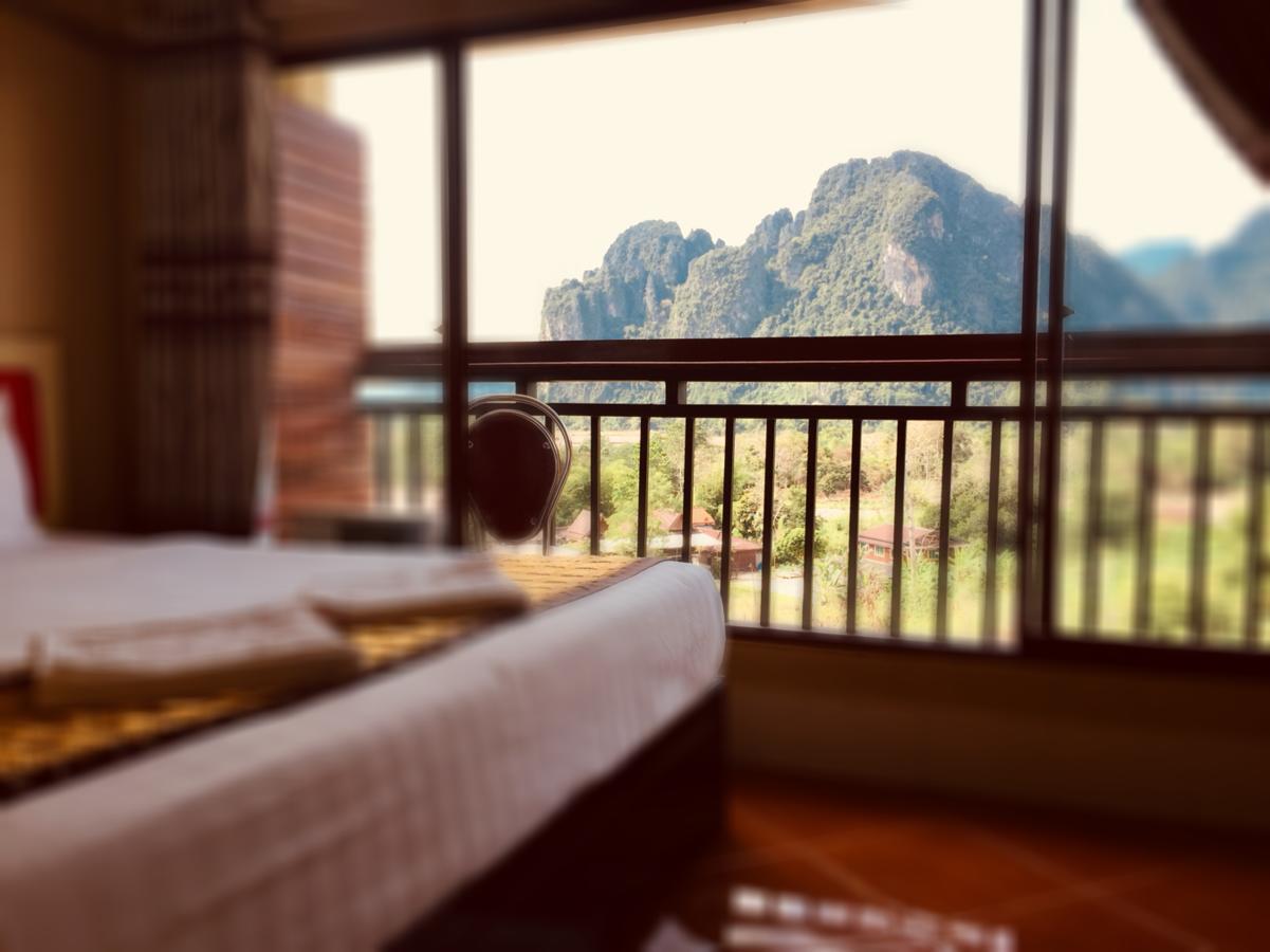 Mountainview Riverside Boutique Hotel Vang Vieng Buitenkant foto